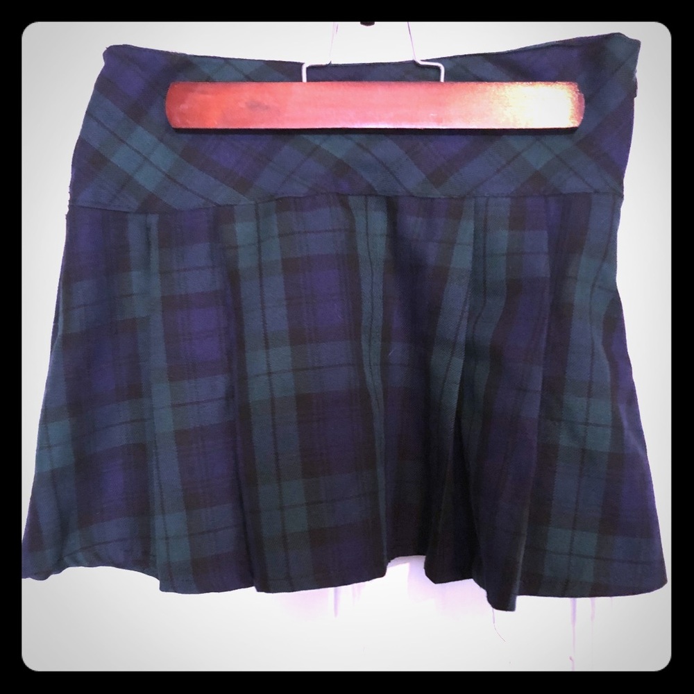 Mini pleated skirt